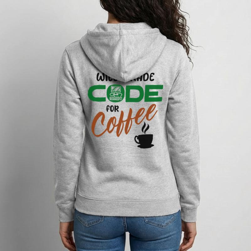 Développeur de déclaration de code Computerfreak Informatik Veste à capuche unisexe