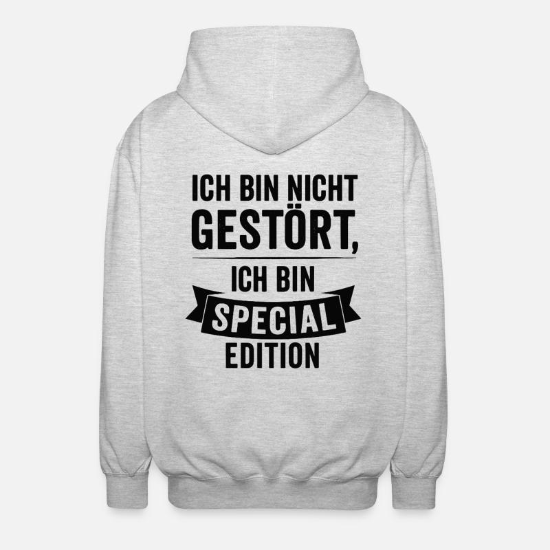 I'm Special Edition - Unisex Hooded Jacket - light heather grey