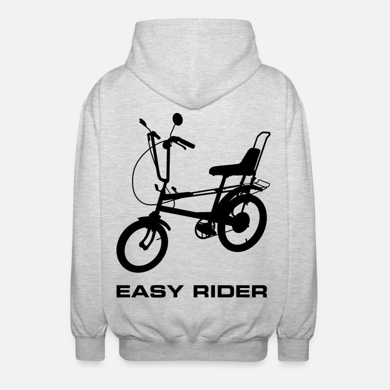 Conception de l’hélicoptère. - Veste à capuche unisexe - gris clair chiné