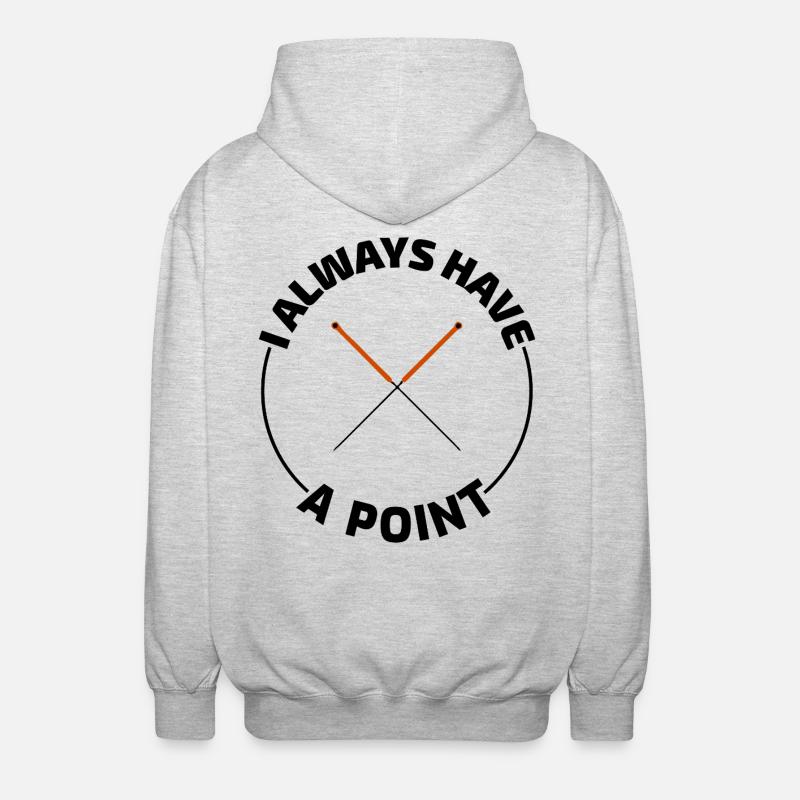 Licensed TCM Practitioner Expert Precision  - Unisex Hooded Jacket - light heather grey