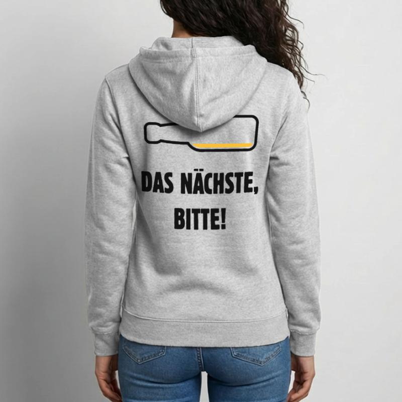 Das Nächste, Bitte! (Bier / Bierchen / POS 2C) Unisex Kapuzenjacke