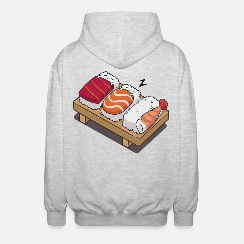 Sushi bébé - Veste à capuche unisexe - gris clair chiné