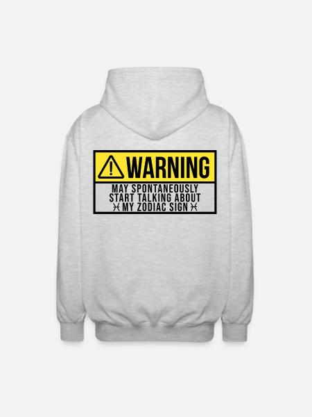 Pisces Pisces Pisces - Unisex Hooded Jacket - light heather grey