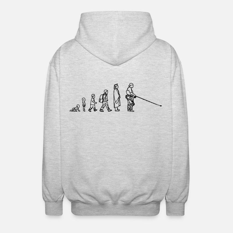 Fischer Evolution - Unisex Hooded Jacket - light heather grey