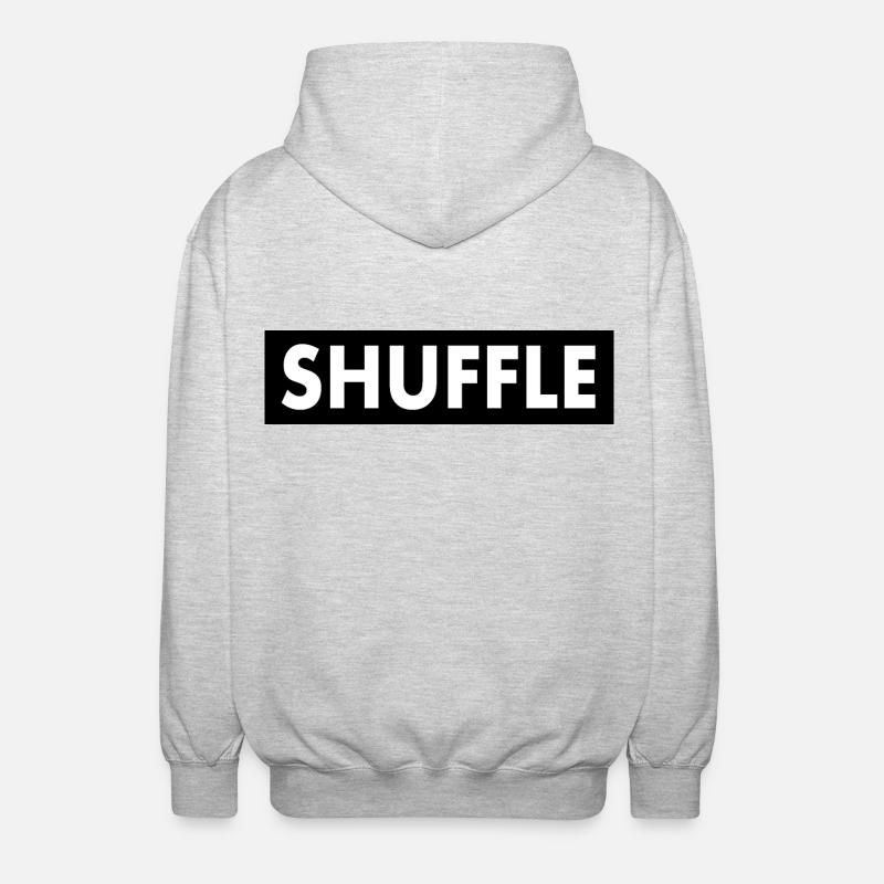 Shuffle - Veste à capuche unisexe - gris clair chiné