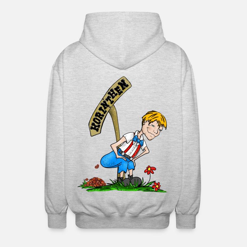 Currant Cracker Blonde - Unisex Hooded Jacket - light heather grey
