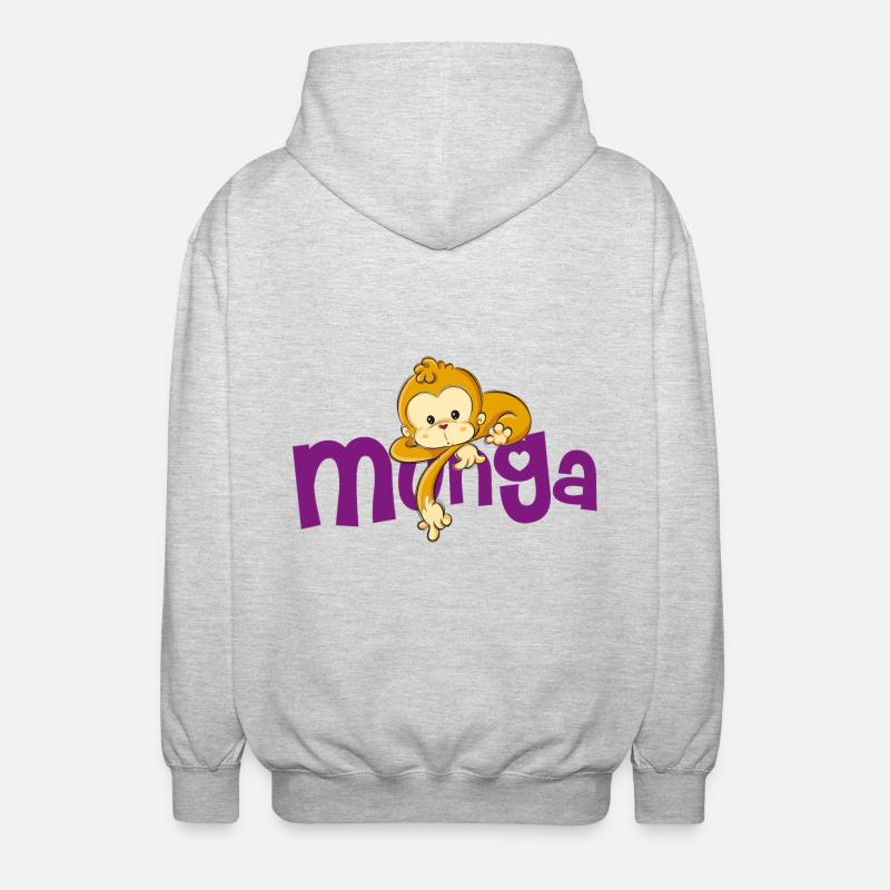 Munga - Unisex Hooded Jacket - light heather grey