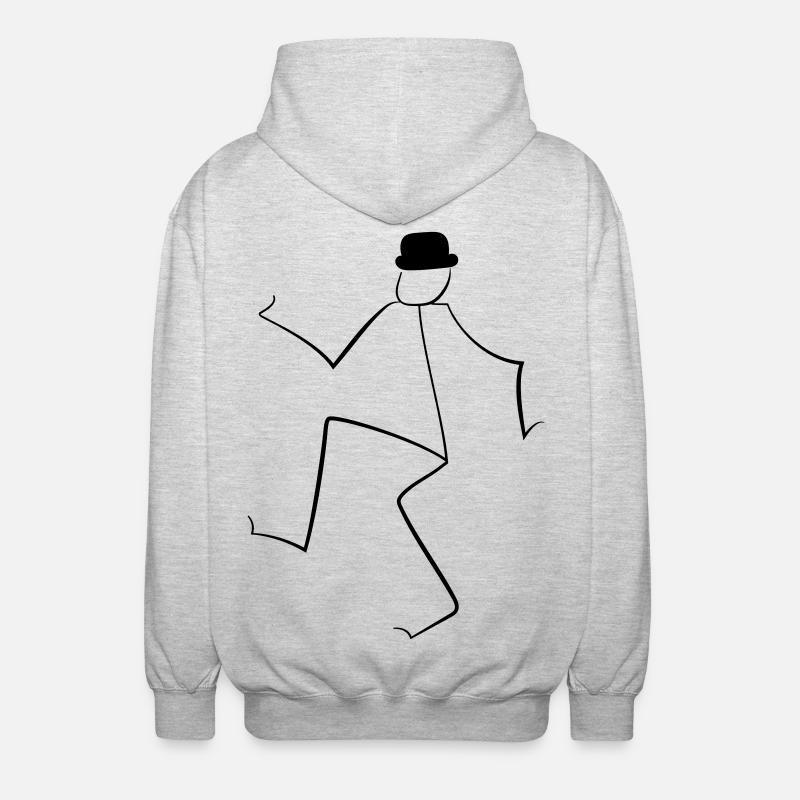 Dance - Unisex Hooded Jacket - light heather grey