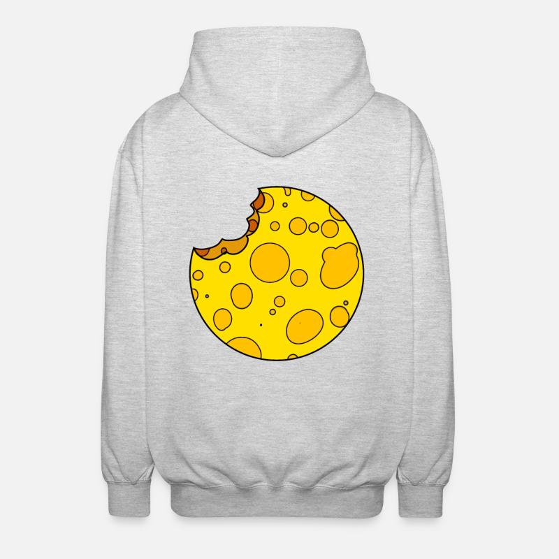 Fromage - Veste à capuche unisexe - gris clair chiné