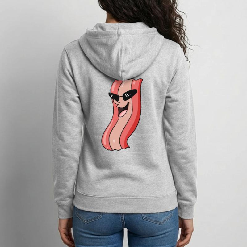 Bacon cool Unisex Hooded Jacket