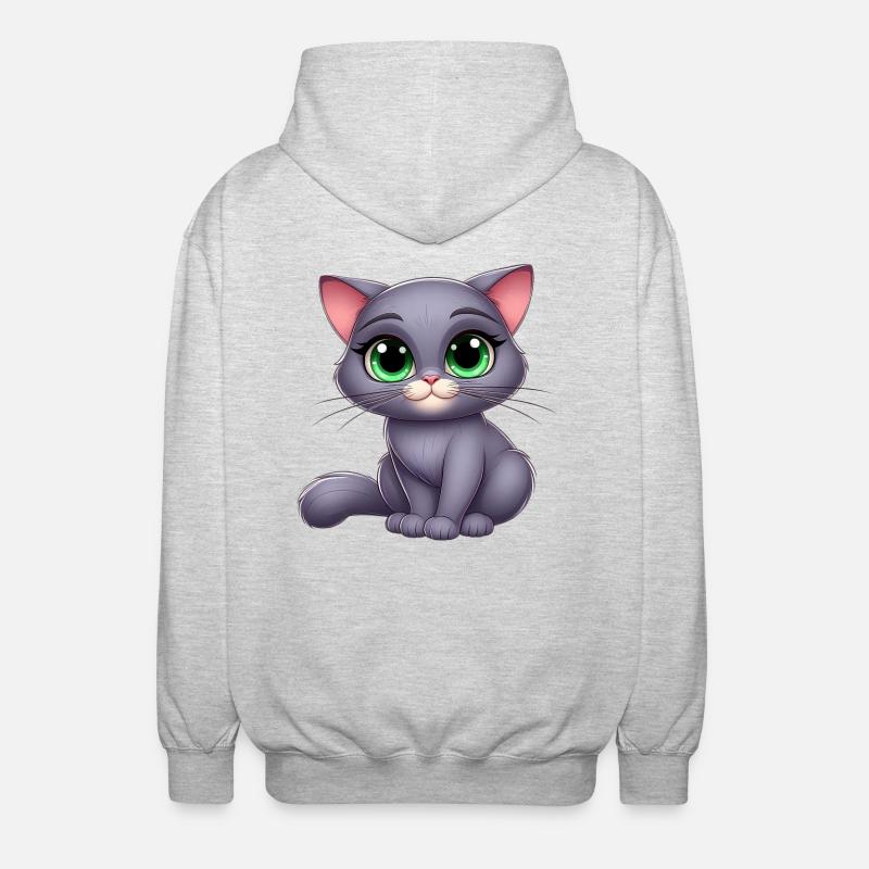 Kartäuser 17 - Unisex Kapuzenjacke - Hellgrau meliert
