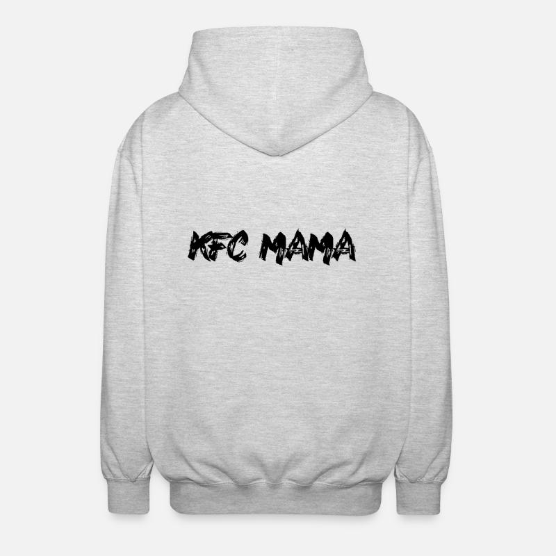 KFC Mama - Unisex Kapuzenjacke - Hellgrau meliert