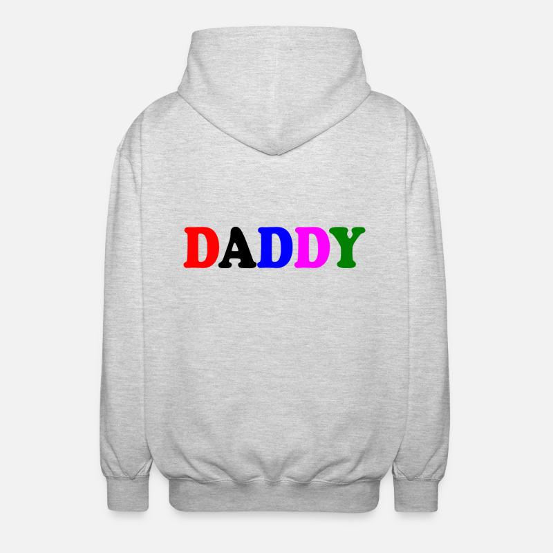 Daddy - Veste à capuche unisexe - gris clair chiné