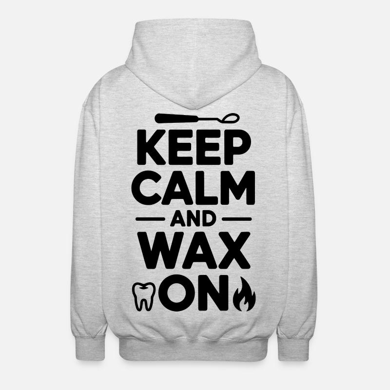 Dental Lab Technician Bridge Work  - Unisex Hooded Jacket - light heather grey