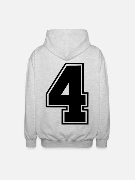 4 - Unisex Hooded Jacket - light heather grey