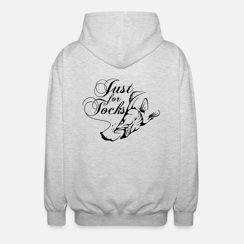 Juste pour les tocks - Veste à capuche unisexe - gris clair chiné