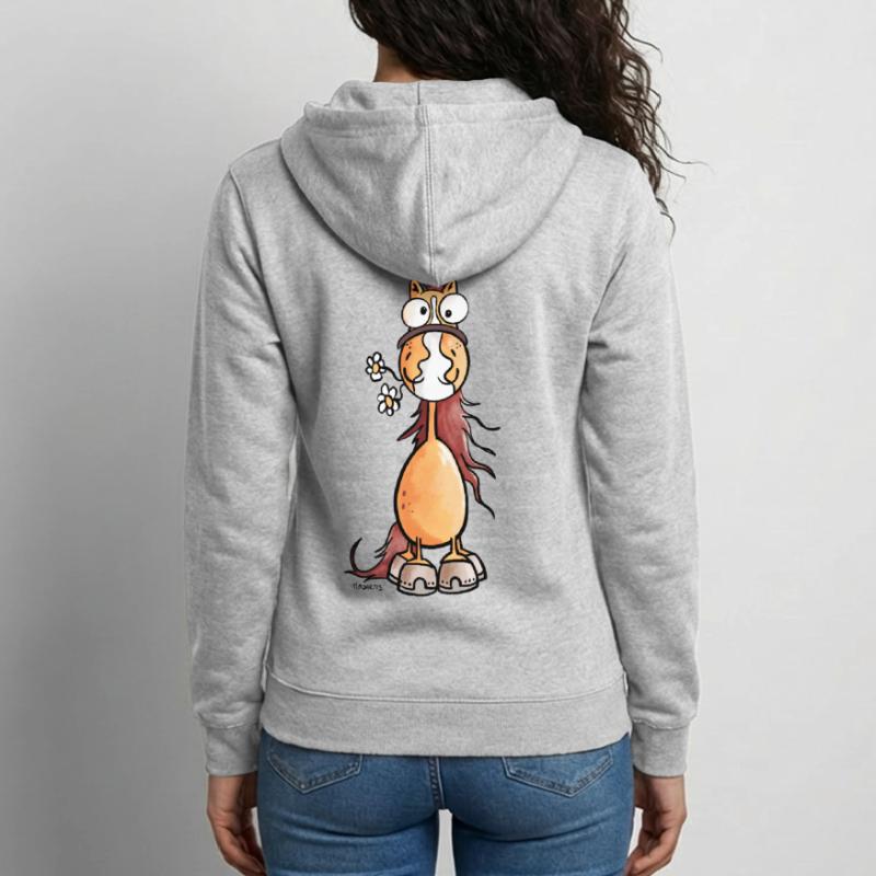 Da steht ein Pferdchen Unisex Kapuzenjacke