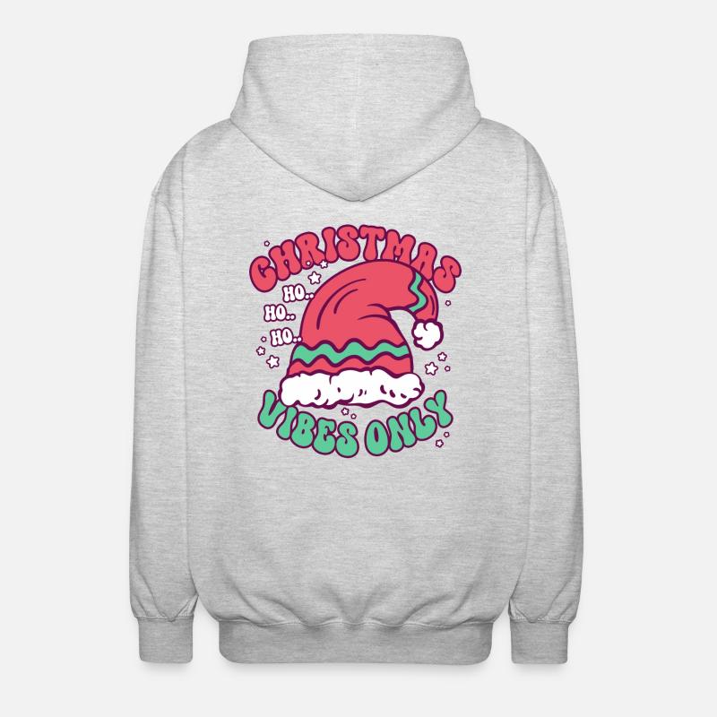 Noël Noël Ambiance - Veste à capuche unisexe - gris clair chiné