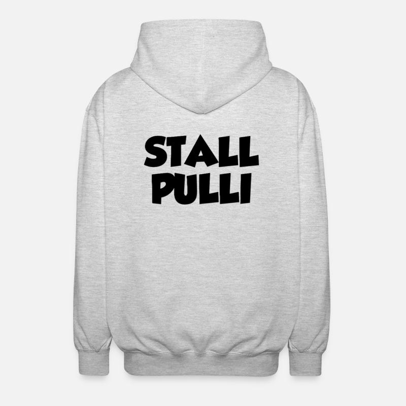 Stable sweater - Unisex Hooded Jacket - light heather grey