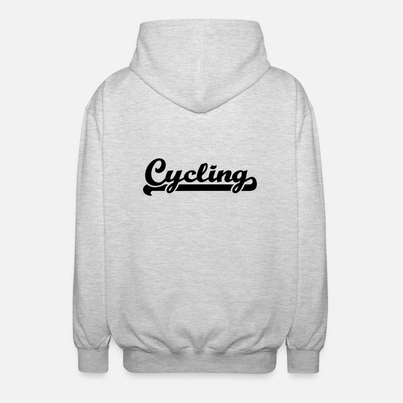 Cycling - Unisex Hooded Jacket - light heather grey
