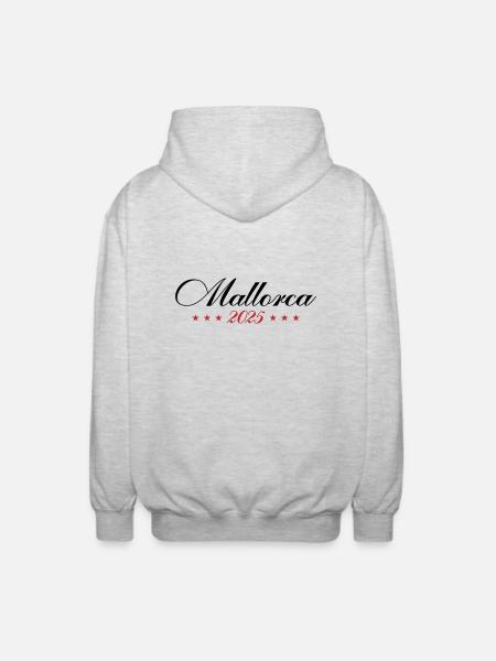Mallorca 2025 - Unisex Hooded Jacket - light heather grey