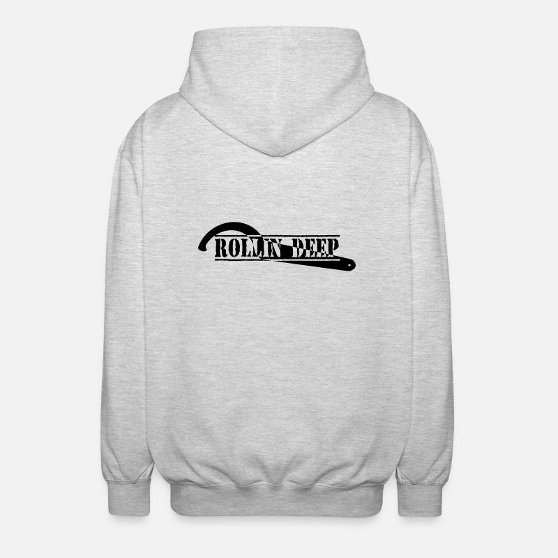 ROLLI DEEP - Veste à capuche unisexe - gris clair chiné