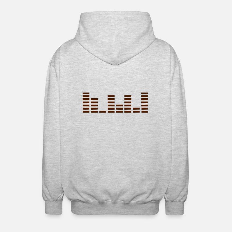 Equalizer - Unisex Hooded Jacket - light heather grey