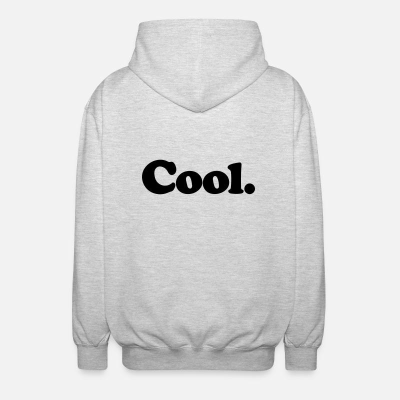 Cool - Veste à capuche unisexe - gris clair chiné