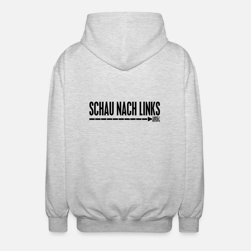 looking for links! - Unisex Hooded Jacket - light heather grey