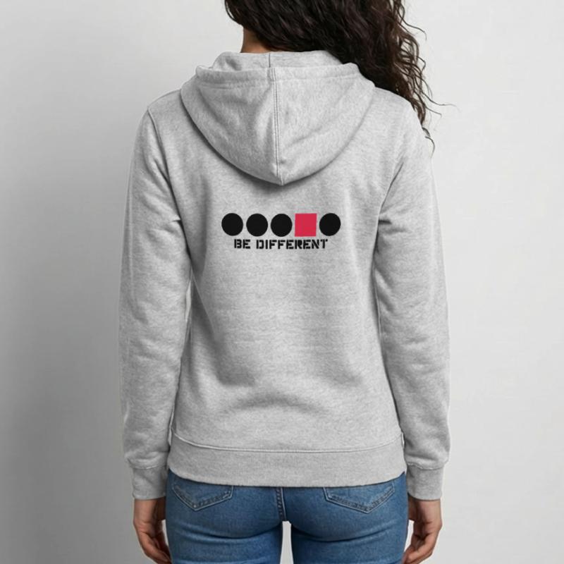 Rectangle circular shape Anders edges Angular Be D Unisex Hooded Jacket