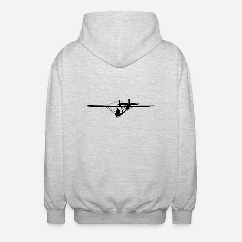 SG 38 - Unisex Kapuzenjacke - Hellgrau meliert