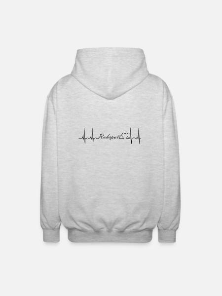 Ruhrpott - Unisex Kapuzenjacke - Hellgrau meliert