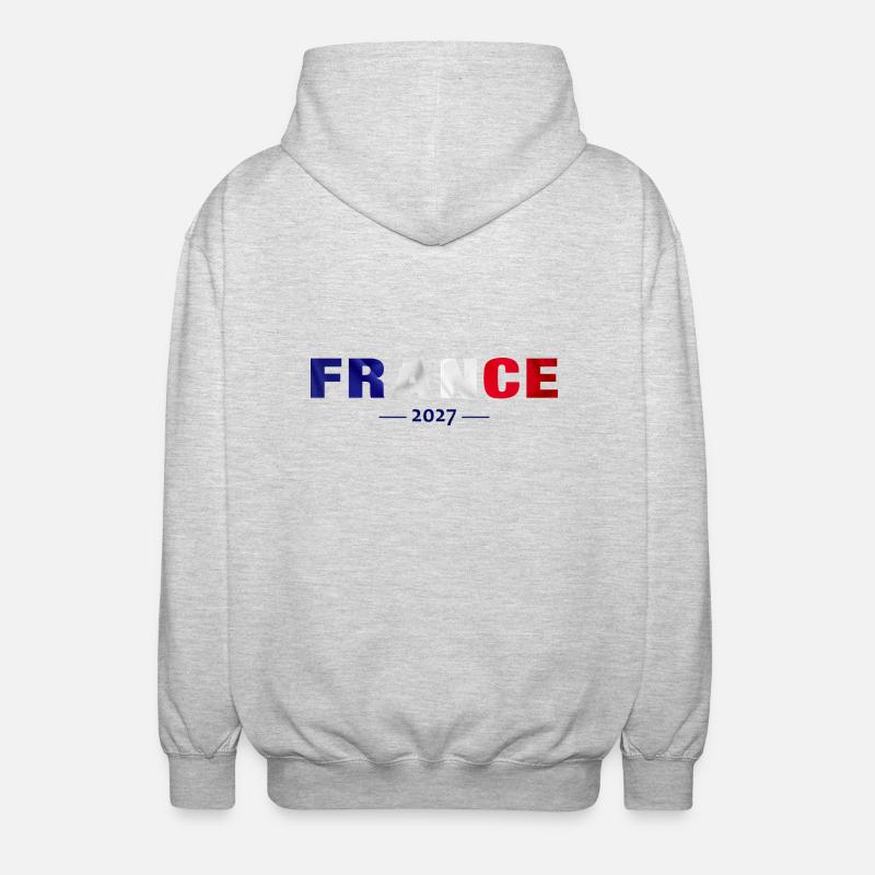 Evènement - Veste à capuche unisexe - gris clair chiné