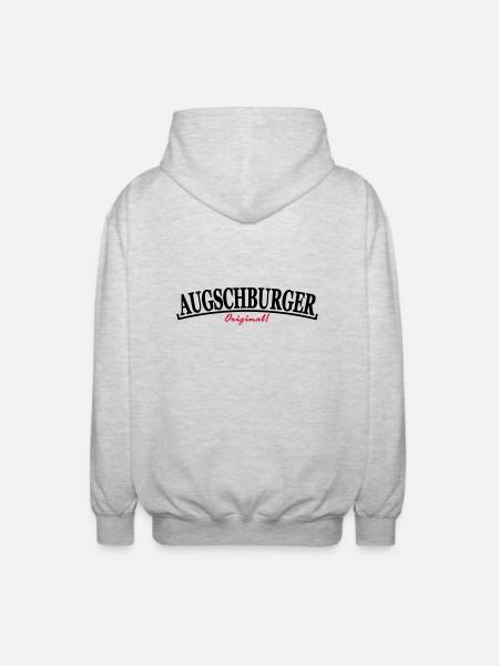 Augschburger, Original - Unisex Kapuzenjacke - Hellgrau meliert