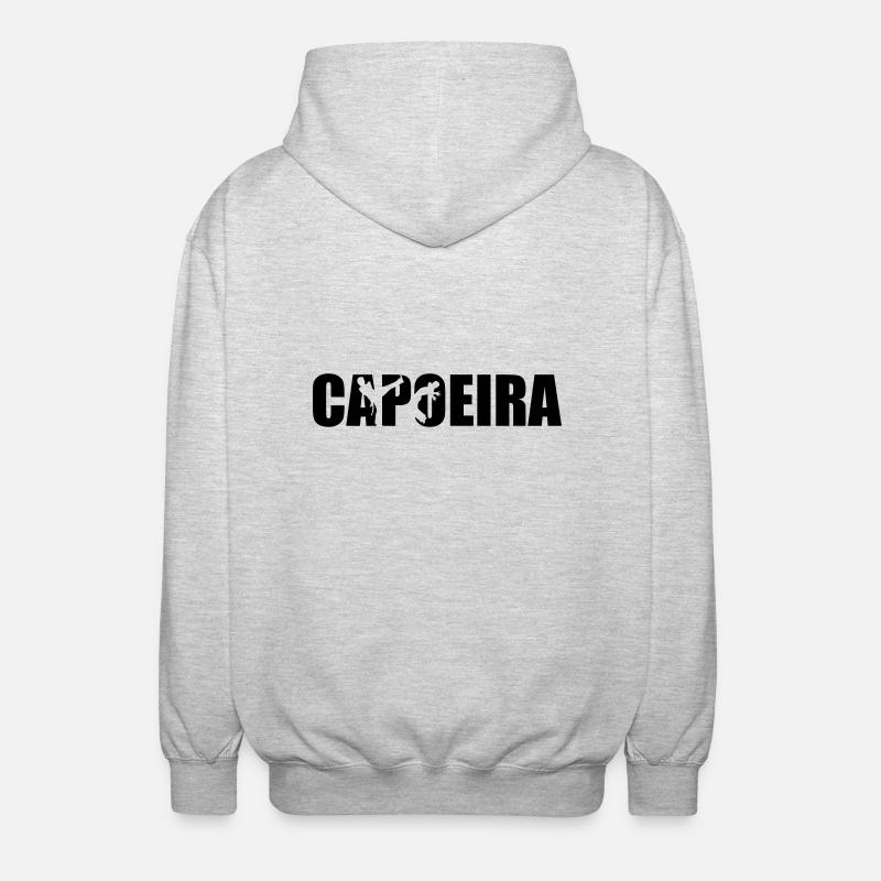 Capoeira - Veste à capuche unisexe - gris clair chiné