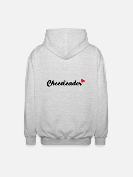 Cheerleader - Veste à capuche unisexe - gris clair chiné