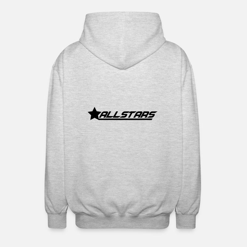 Cool Design Allstars - Veste à capuche unisexe - gris clair chiné