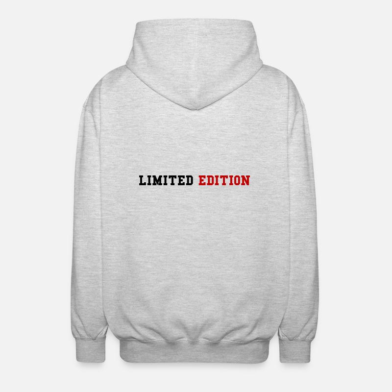 Édition limitée - Veste à capuche unisexe - gris clair chiné