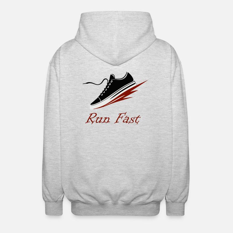 COOLE SCHUHE - Unisex Kapuzenjacke - Hellgrau meliert