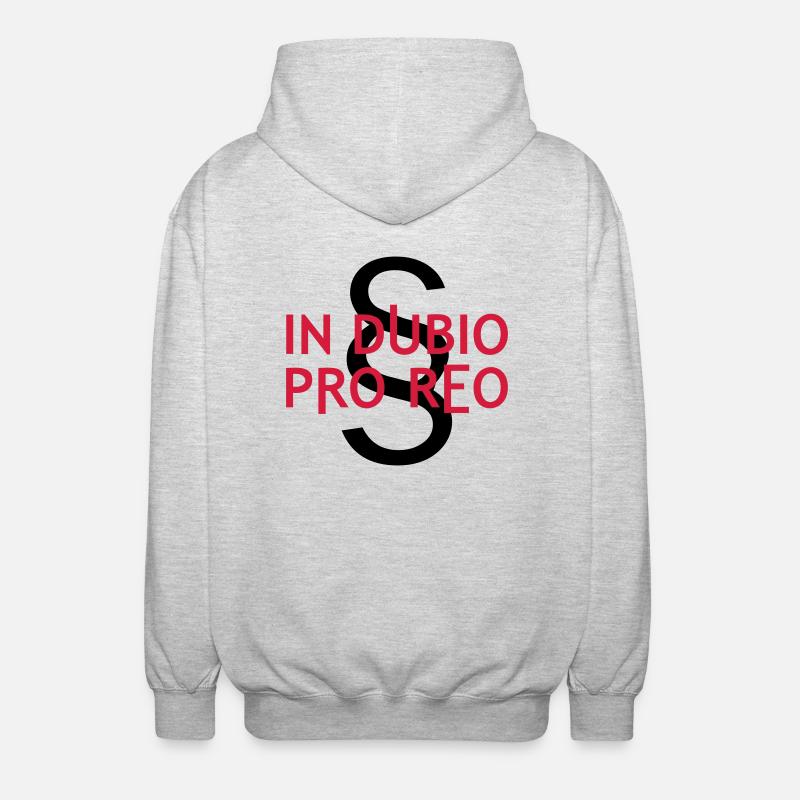 piège - Veste à capuche unisexe - gris clair chiné