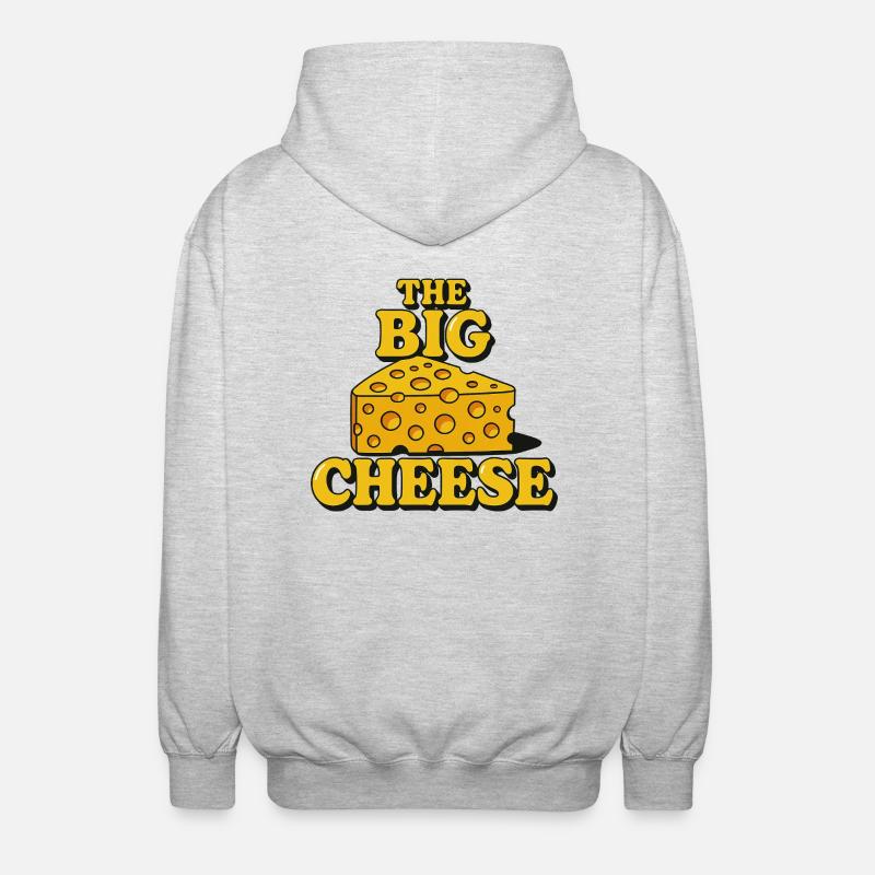 Le Big Cheese - Veste à capuche unisexe - gris clair chiné