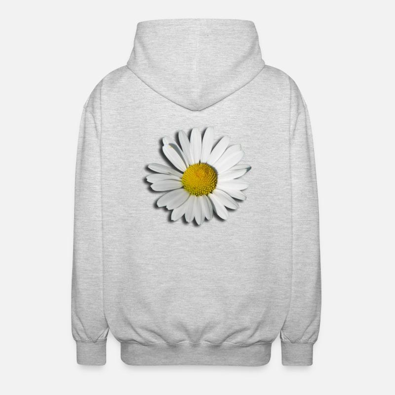 Margerite - Unisex Hooded Jacket - light heather grey