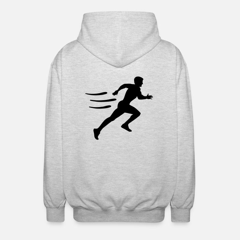 Laufen - Unisex Kapuzenjacke - Hellgrau meliert