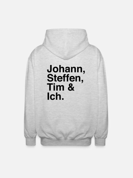 Chefkoch - Unisex Kapuzenjacke - Hellgrau meliert