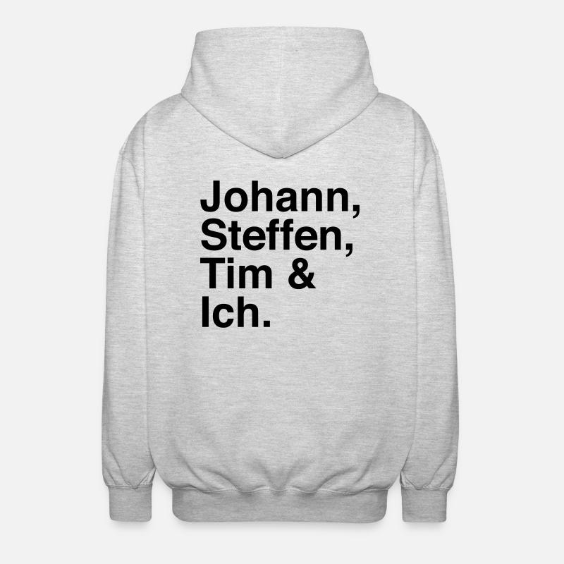 Chefkoch - Unisex Kapuzenjacke - Hellgrau meliert