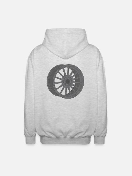 Rim - Unisex Hooded Jacket - light heather grey