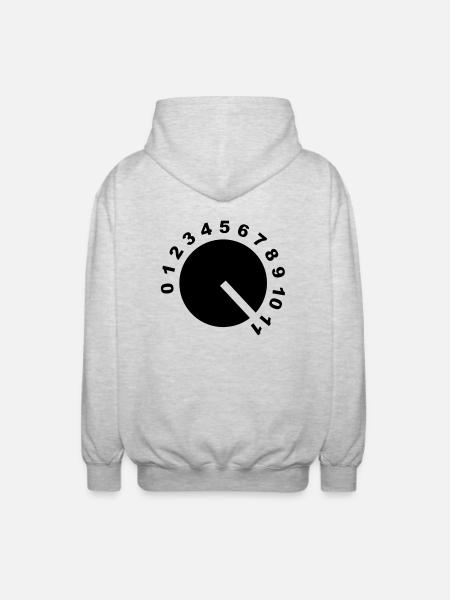 Spinal Tap - One Louder - Unisex Hooded Jacket - light heather grey
