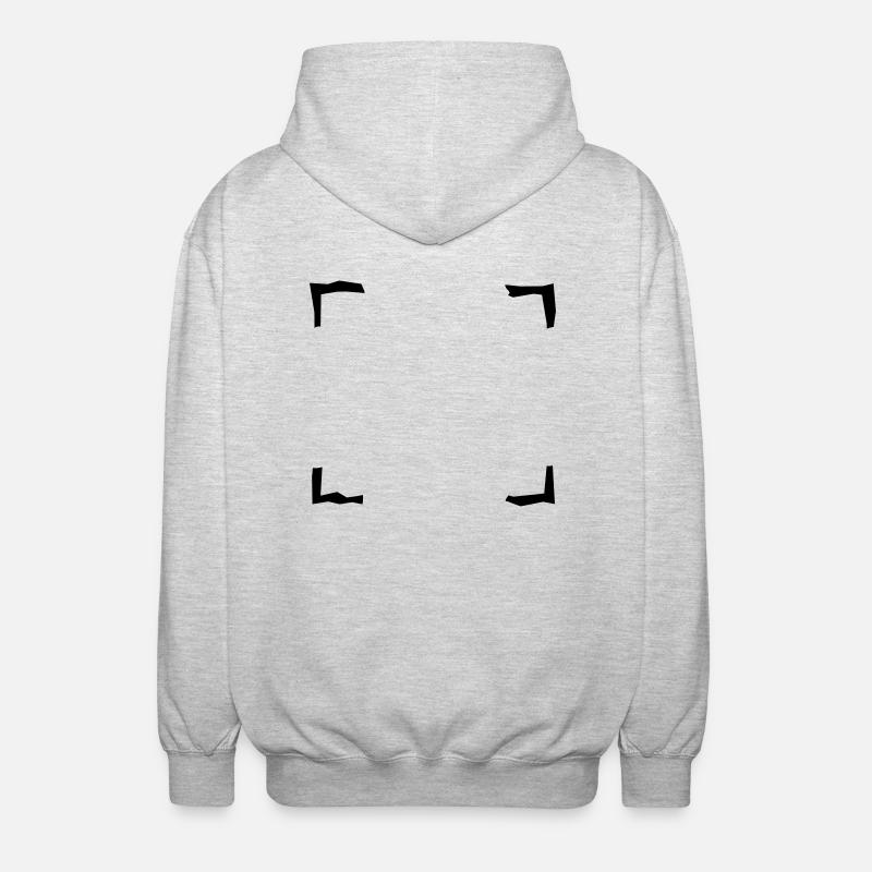 Cool Frame - Unisex Hooded Jacket - light heather grey