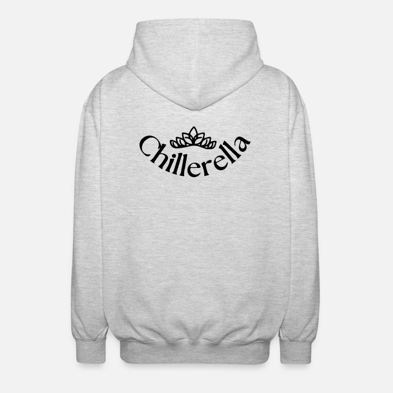 Chillerella 1 - Unisex Kapuzenjacke - Hellgrau meliert