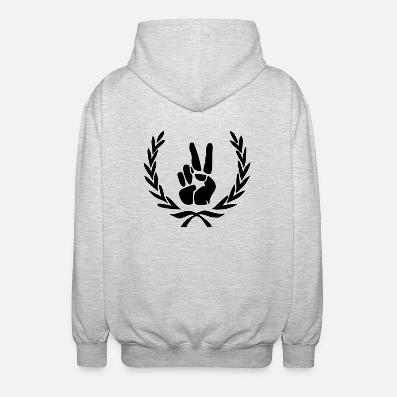 Winners / First / Winner - Unisex Hooded Jacket - light heather grey